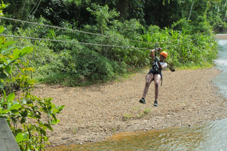 Ziplining